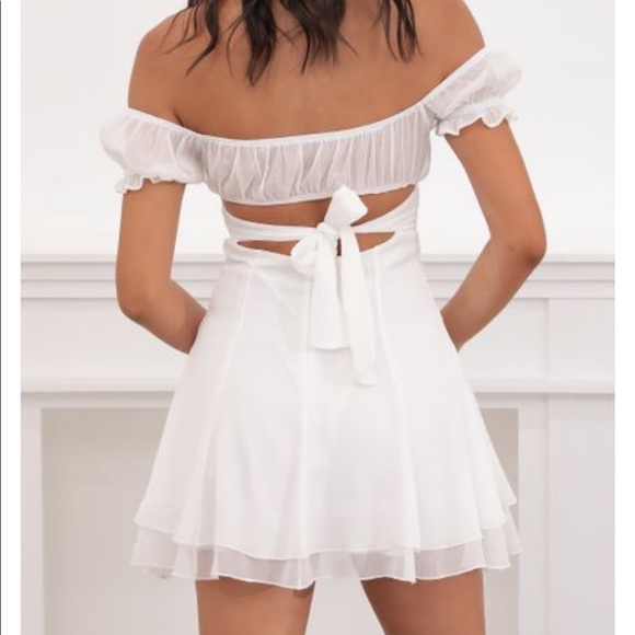 Lucy in the sky white estrella dress - Picture 2 of 2